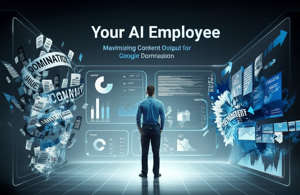 Your AI Employee: Maximizing Content Output for Google Domination